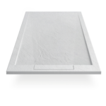 Archi Lux White Slate Effect Stone Resin Shower Base - Image 6