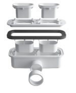 Archi Lux White Slate Effect Stone Resin Shower Base - Image 10