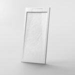 Archi Lux White Slate Effect Stone Resin Shower Base