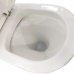 Avis Full Rimless Back to Wall Toilet Gloss White - Image 6