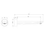 Rushy Solid Brass Spout - Image 6