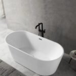 Oval Freestanding Bath Overlfow1200mm/1300mm