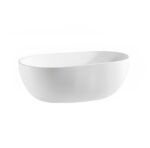 Ovia Egg Shape Freestanding Bath 1500m/1700mm - Image 3