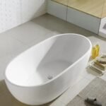 Ovia Egg Shape Freestanding Bath 1500m/1700mm