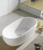Ovia Egg Shape Freestanding Bath 1500m/1700mm