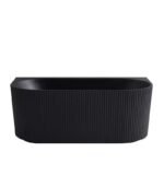 Fluted Back to Wall Freestanding Bath 1500m/1700mm - Image 3