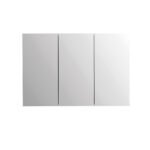 Waterproofing Mirror Shaving Cabinet -  Gloss White 1200