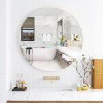 Round Pencil Edge Frameless Mirror 50/60/70/80/90cm