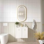 Seattle 600mm Wall-Hung Cabinet - Matt White