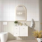 Seattle 750mm Wall-Hung Cabinet - Matt White