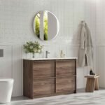 Bella 1200mm Freestanding Cabinet - Walnut - Image 2
