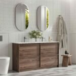 Bella 1500mm Freestanding Cabinet - Walnut - Image 2