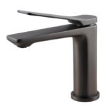 Rushy Solid Brass Short Basin Mixer - Image 2