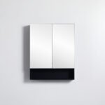600mm Mirror Shaving Cabinet with Open Shelf