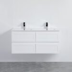 Fremantle Shaker 1200mm Wall Hung Vanity Double Bowls
