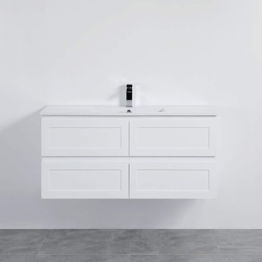 L81A6116-1 Fremantle Shaker 1200mm Wall Hung Vanity - Image 1