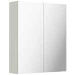 Waterproofing Mirror Shaving Cabinet -  Gloss White 750 - Image 2