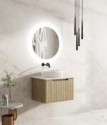 Rhea 600mm Wall Hung Vanity - Image 2