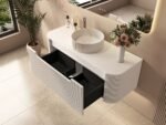 Rome 1200mm Single Bowl Wall Hung Vanity - Image 10