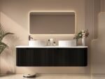 Rome 1800mm Double Bowls Wall Hung Vanity - Image 5
