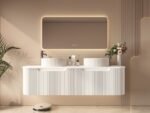 Rome 1800mm Double Bowls Wall Hung Vanity - Image 8