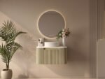 Rome 750mm Wall Hung Vanity - Image 2