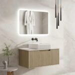Rhea 900mm Wall Hung Vanity - Image 2
