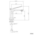 Rushy Solid Brass Short Basin Mixer - Image 11