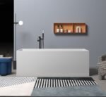 Multi-fit Square Freestanding Bath 1000mm/1200mm/1300mm /1400mm