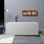 Multi-fit Square Freestanding Bath 1000mm/1200mm/1300mm /1400mm