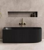 Fluted Corner Freestanding Bath 1500m/1700mm - Image 2