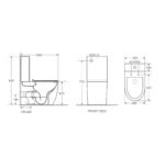 Hani Back-To-Wall Toilet Suite - Image 5