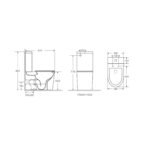 Pani Back-to-Wall Toilet Suite - Image 5