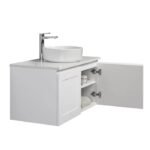 Newport Shaker Hampton 600mm Wall Hung Vanity - Image 2