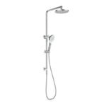 Round Multifunction Shower Rail Set