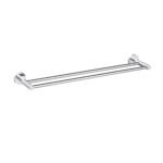 Slimline SS304 Towel Rail Double 600mm