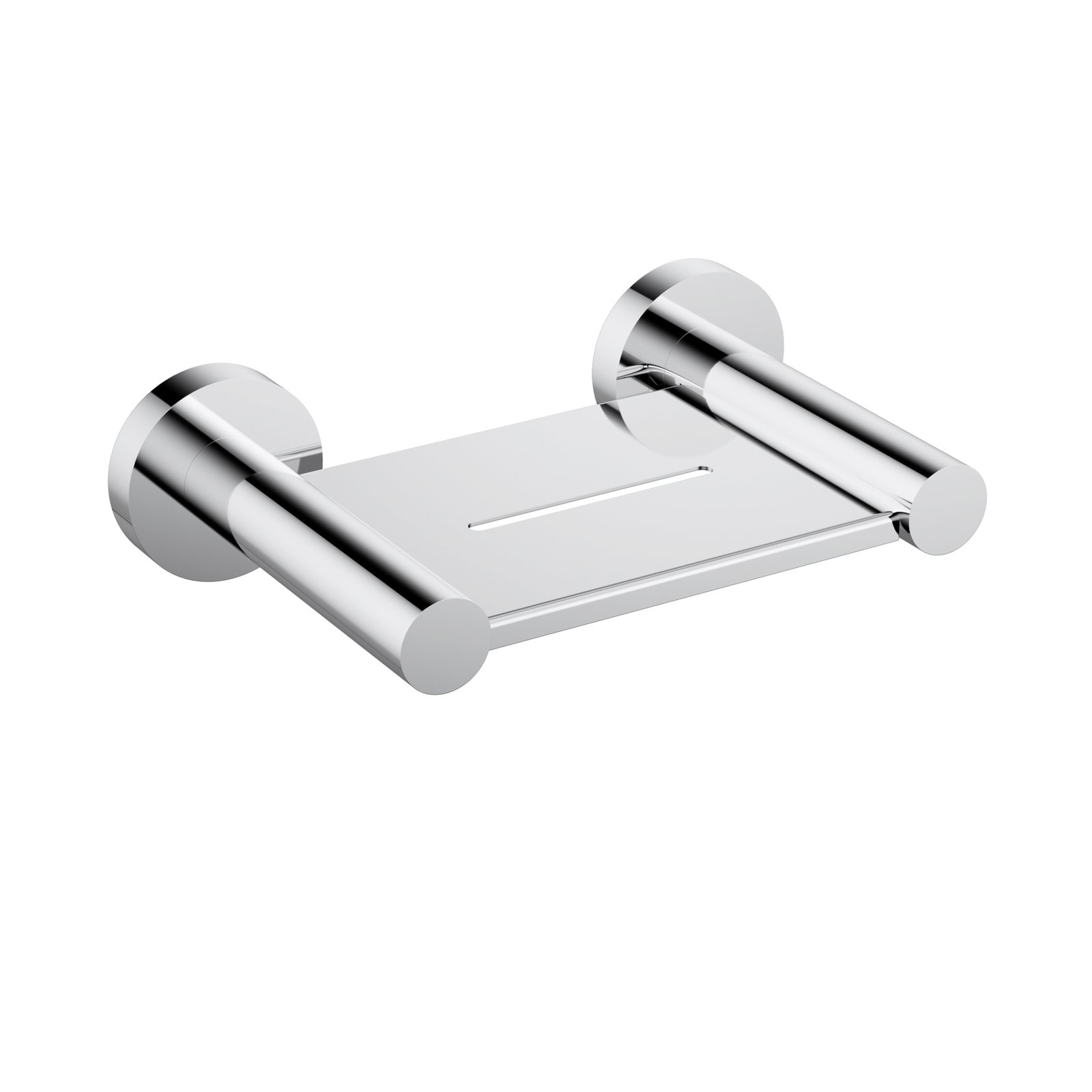 4524ch+chrome Slimline SS304 Soap Dish Metal - Image 1
