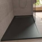 Archi Lux Dark Grey Slate Stone Resin Rectangular Shower Base - Image 4