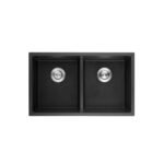 Cora Undermount Granite Quartz Double Sinks  - 760 X 450