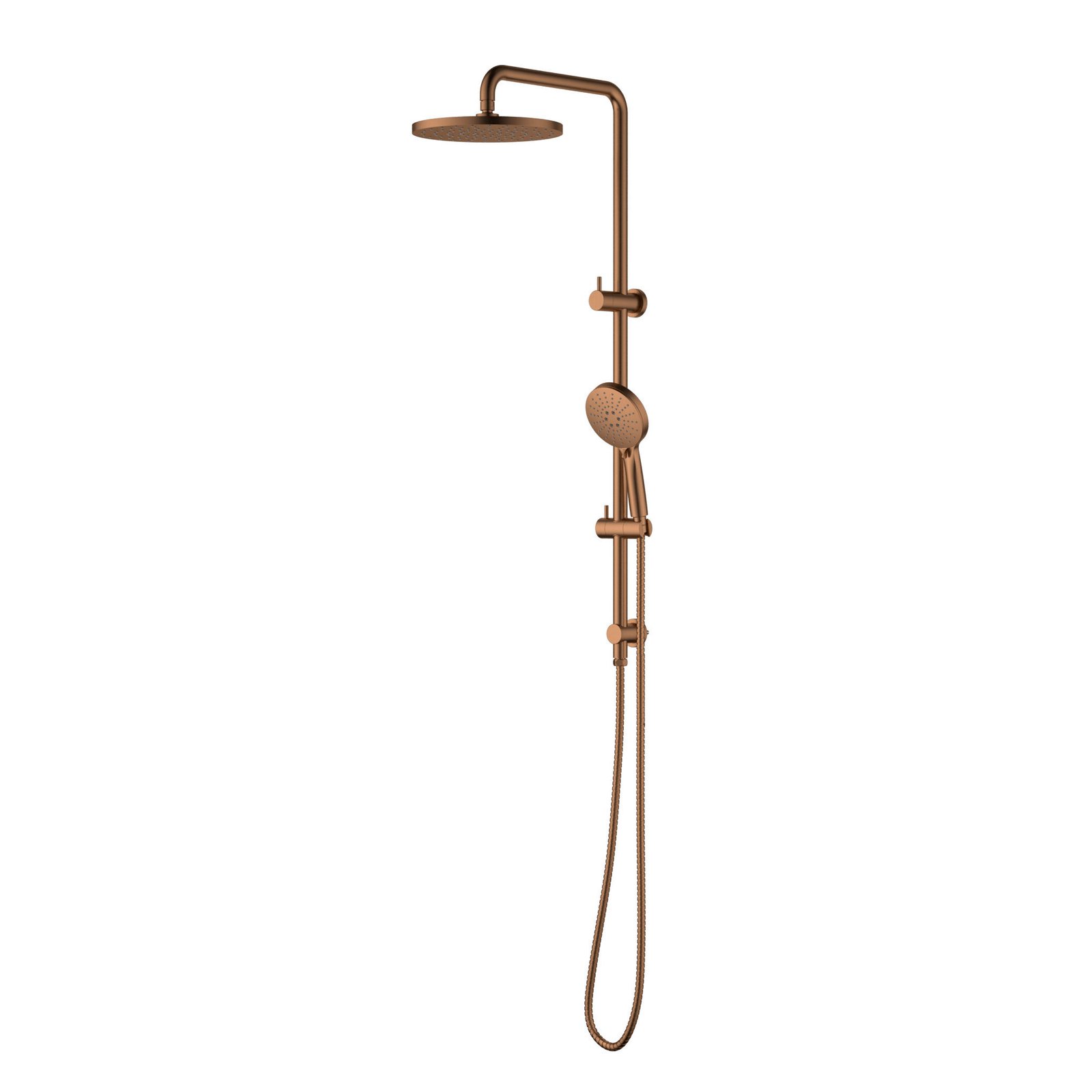 9548c5c79df002b9e963f826eabbcb8e Otus Multi-function Shower Set- Brushed Bronze - Image 1