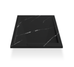 Archi Lux Nero marquina marble effect Slate Stone Resin Rectangular Shower Base - Image 3