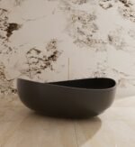 Cast Stone Solid Surface Bathroom BTS3002- Matt White - Image 6