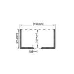 830 x 450 Fireclay Butler Single Sink - Image 4