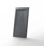 Archi Lux Dark Grey Slate Stone Resin Rectangular Shower Base - Image 2