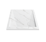Archi Lux Carrara marble effect Slate Stone Resin Rectangular Shower Base - Image 3