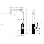 Linie Fluted Sink Mixer - Image 5
