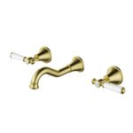 Clasico Bath Tap Set / Ceramic Handle