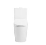 Alpha Rimless Tornado Toilet Suite with Smart toilet seat cover - Image 2