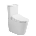 Alpha Rimless Tornado Toilet Suite with Smart toilet seat cover