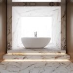 Acilia Eggshell Acrylic Freestanding Bathtub- Matt White - Image 2